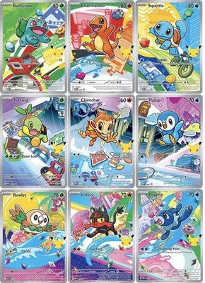 Pokemon First Partner Illustration Collection Vol. 1