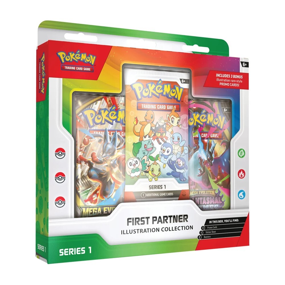 Pokemon First Partner Illustration Collection Vol. 1