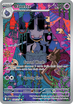Pokemon TCG Banette 234 / 217 - ASCENDED HEROES