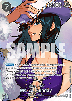 Ms. All Sunday (OP14-084) – One Piece Card Game – OP16 The Time of Battle | RyluxTCG
