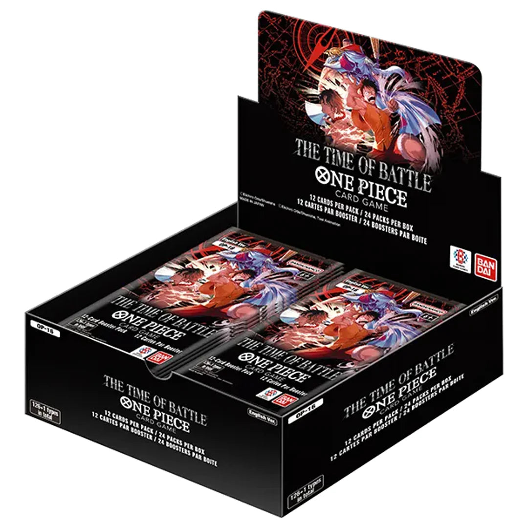 One Piece OP-16 The Time of Battle English Booster Box New & Factory Sealed