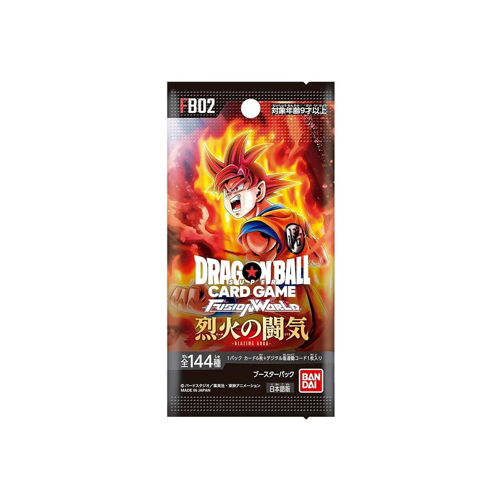FB02 – Blazing Aura Japanese Booster Box | RyluxTCG