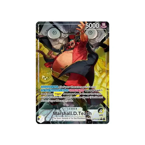 One Piece Card Game: OP-16 – The Time of Battle Booster Box – Japanese